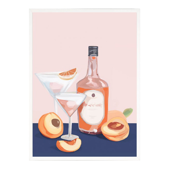 Orange Cocktail Wall Art