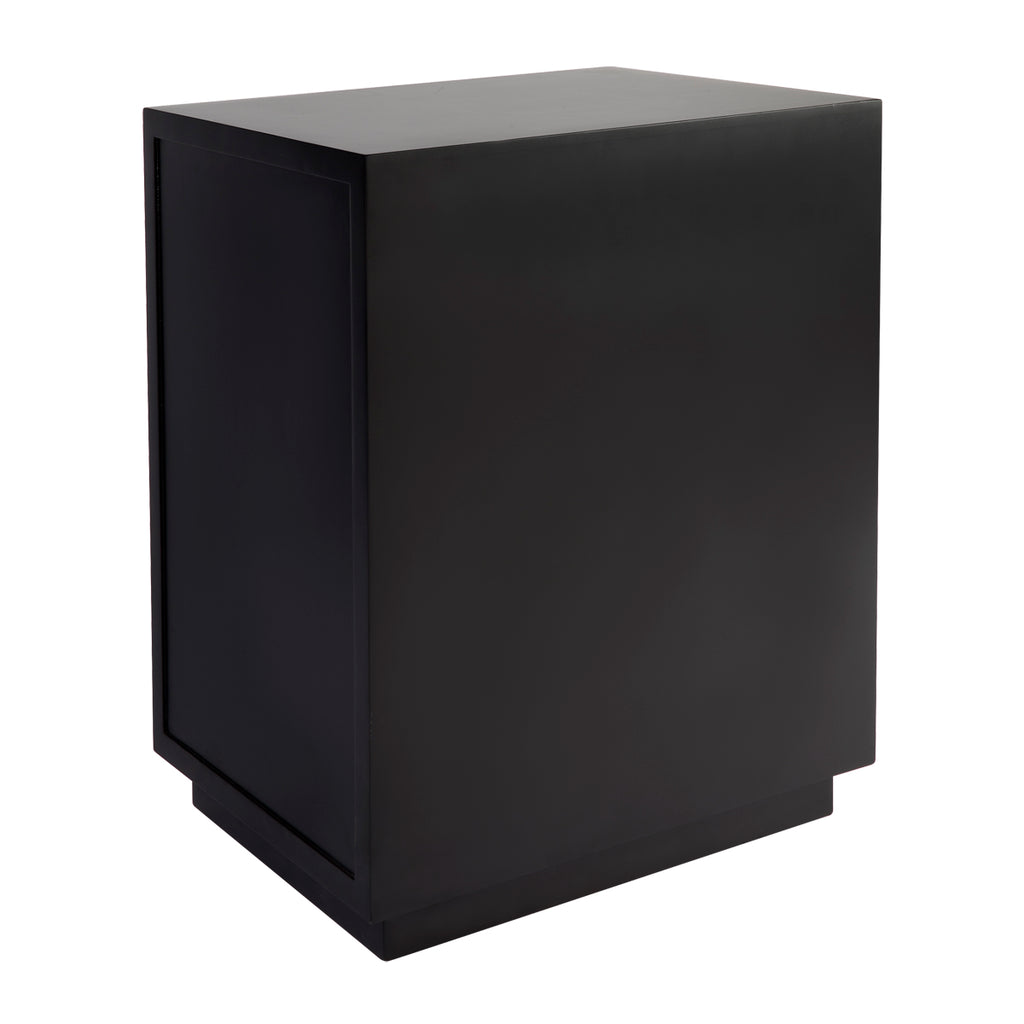 Berlin Black Bedside Table