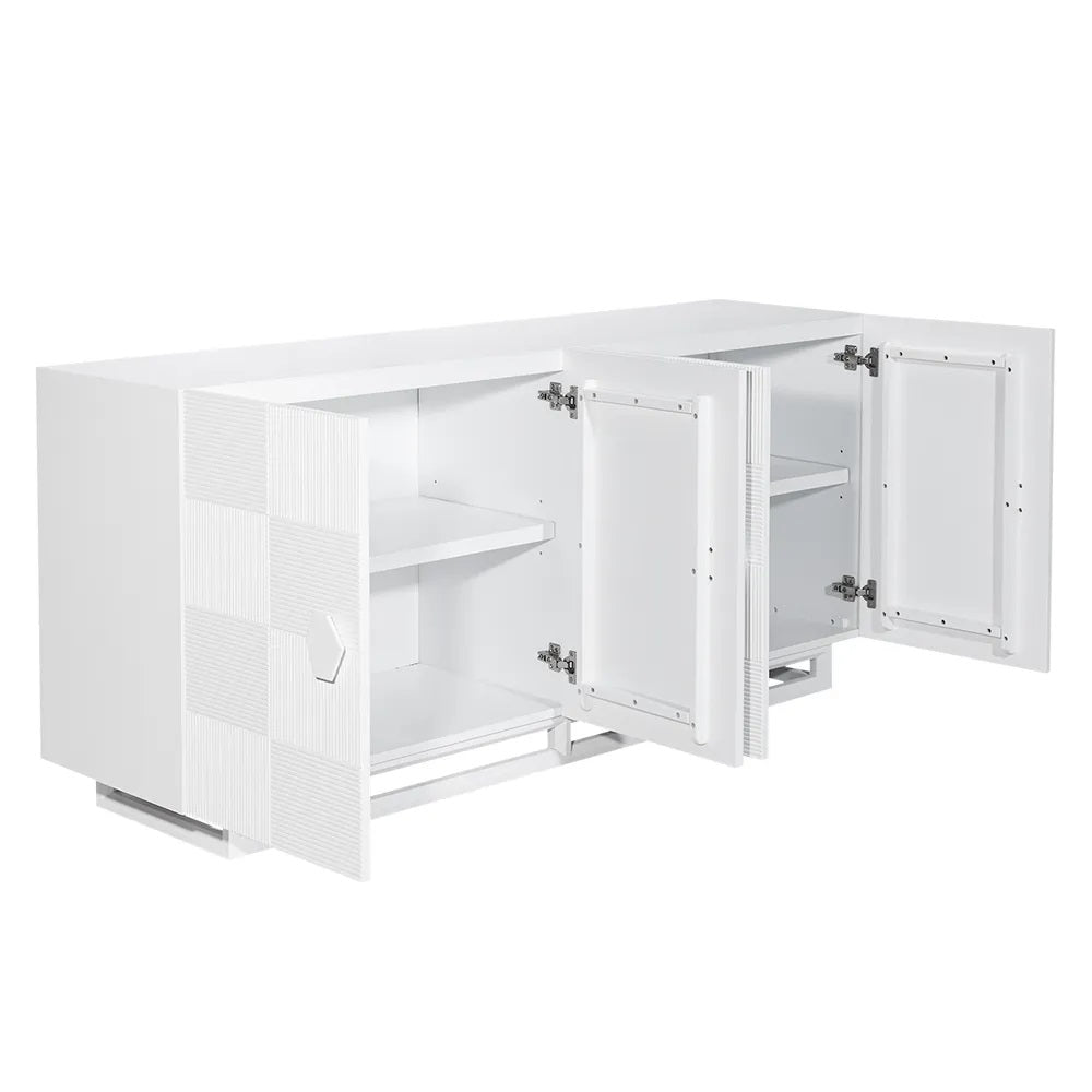 Alton Buffet Cabinet - White