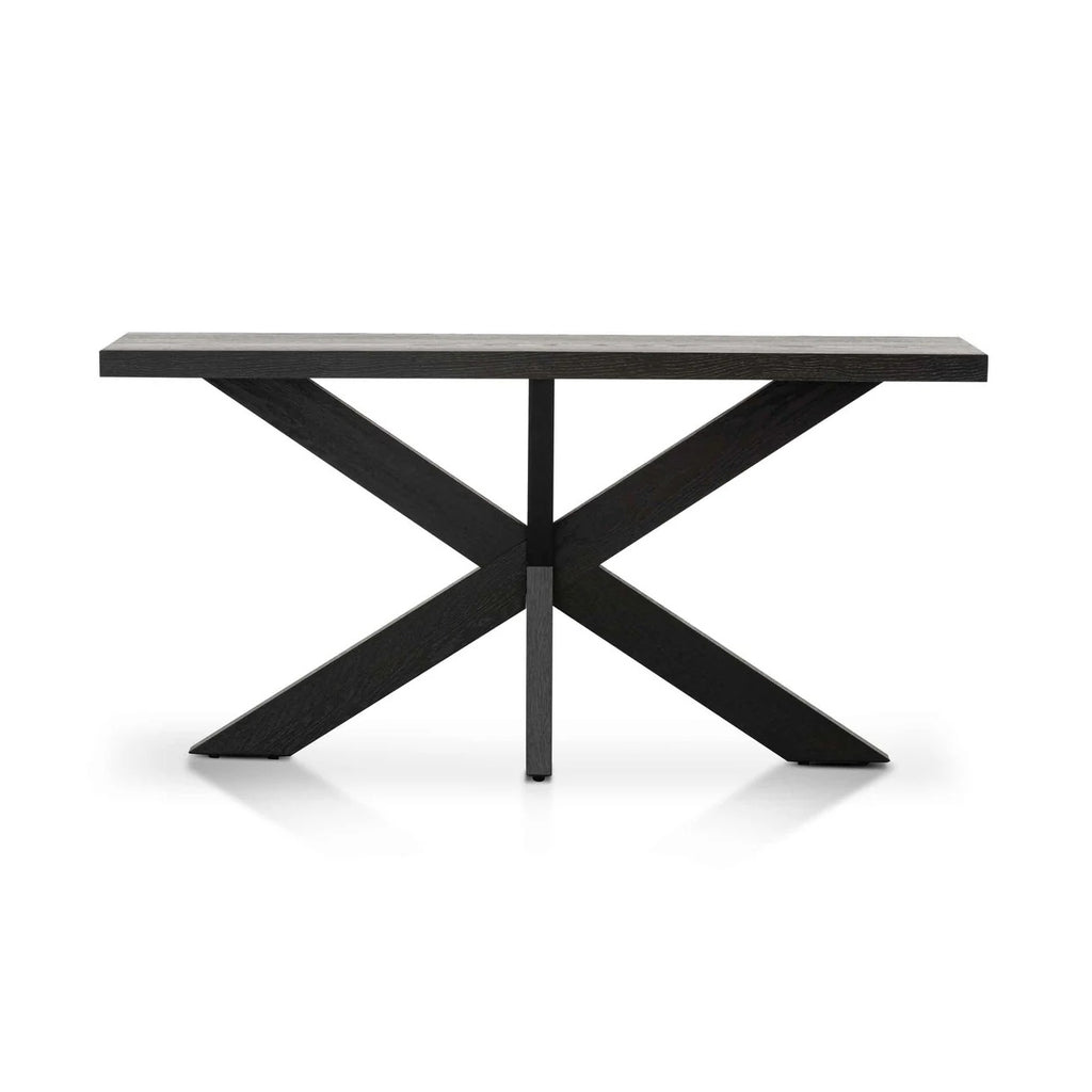 Astoria Black Timber Console Table