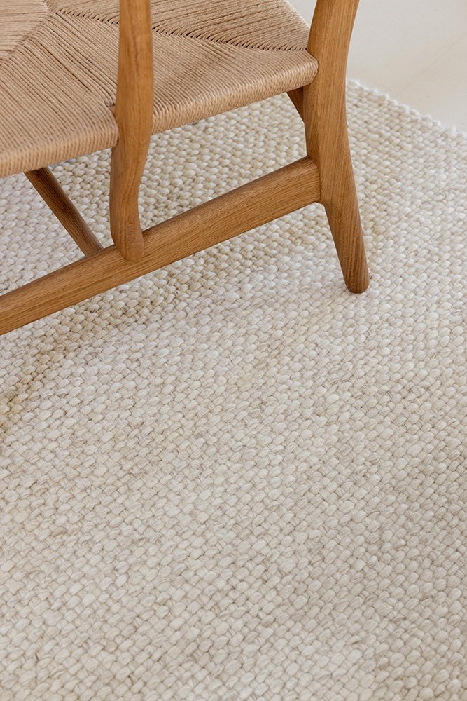 Brink & Campman Craft Matter Plain Warm White Rug