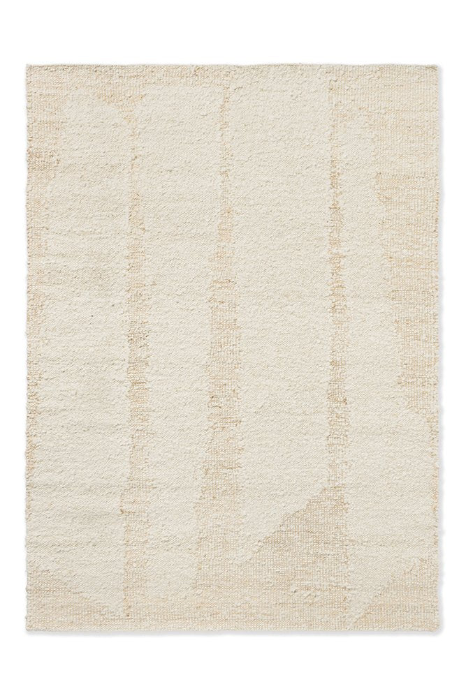 Brink & Campman Craft Fundamental Wool White Rug