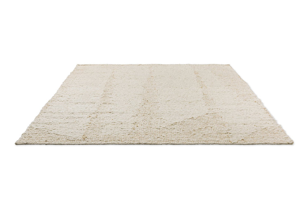 Brink & Campman Craft Fundamental Wool White Rug