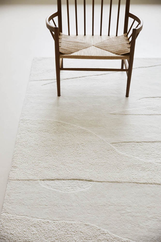 Brink & Campman Decor Scape Wool White Rug