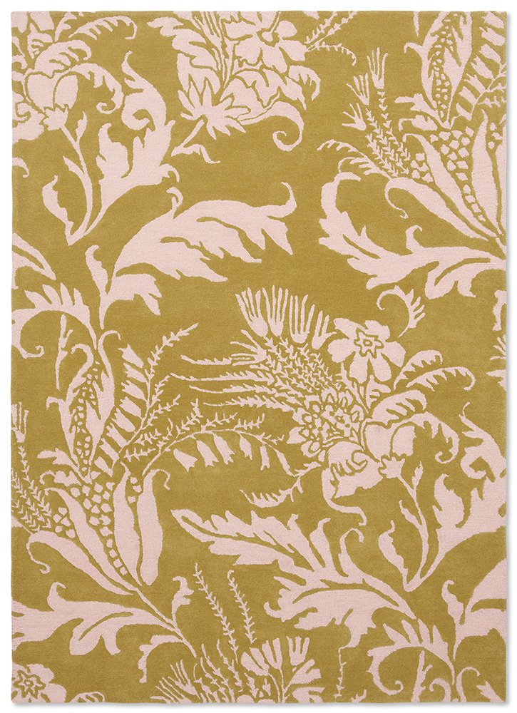 Ted Baker Baroque Yellow Rug