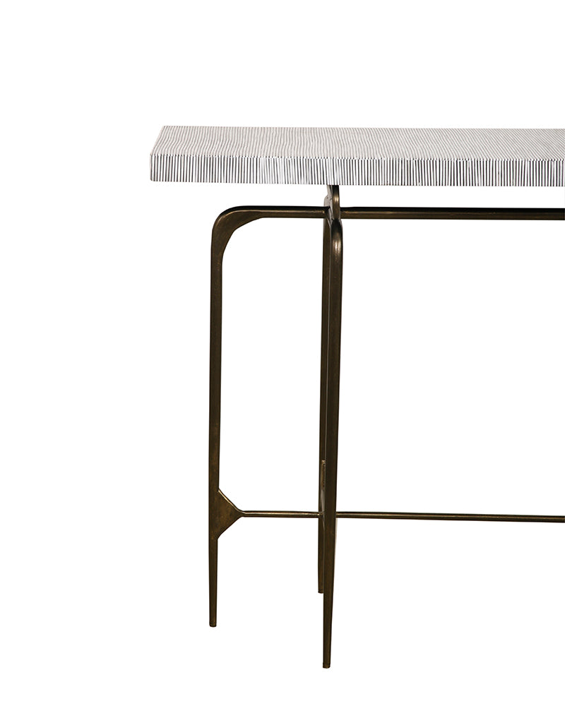 Brando Bone Inlay Console Table