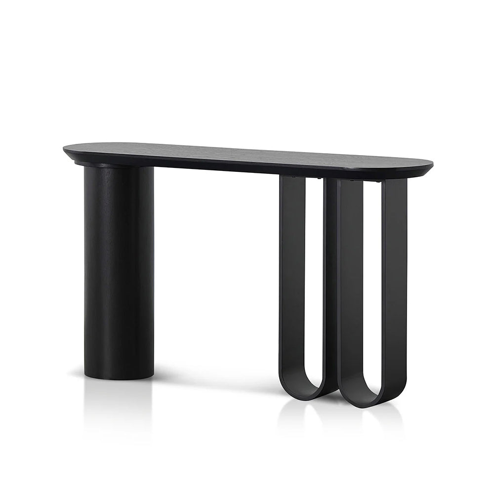 Savona Console Table - Black side