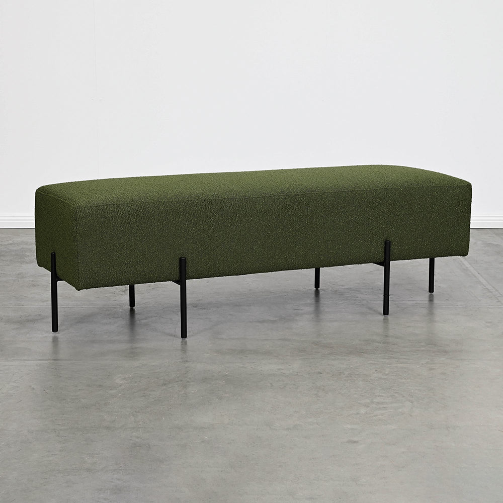 Celine Velvet Ottoman | Modern Furniture