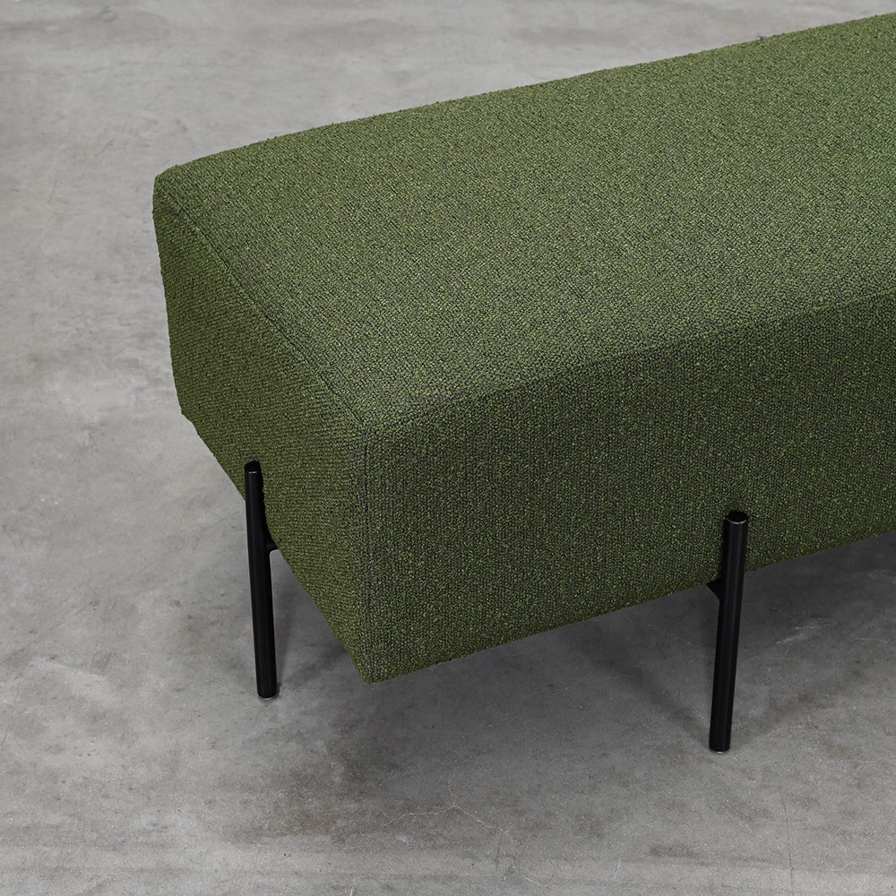 Celine Velvet Ottoman | Modern Furniture