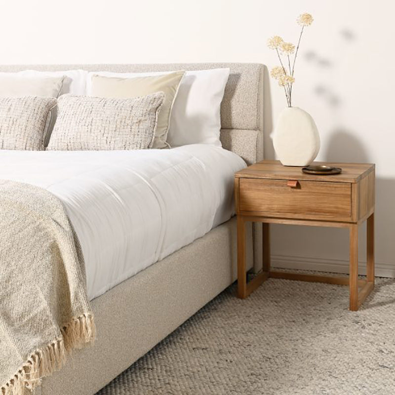 Monroe Headboard – Oatmeal King