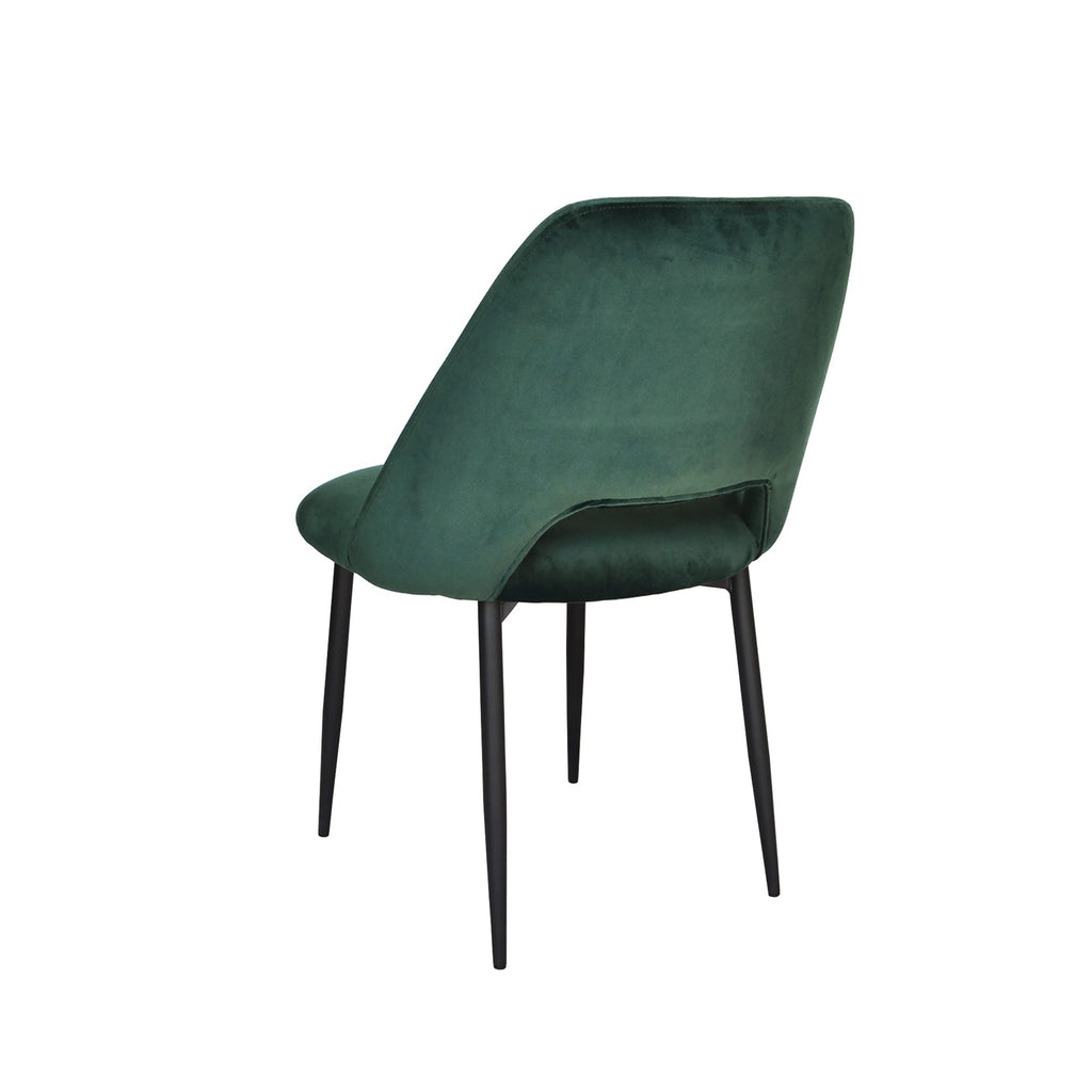 Capri Dining Chair - Dark Green