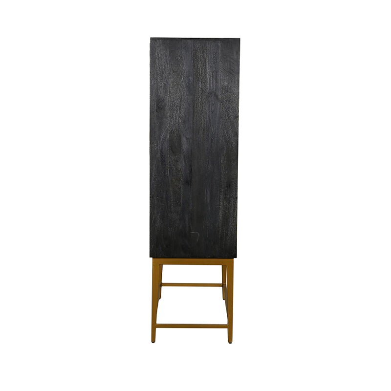 Dublin Black Drinks Cabinet