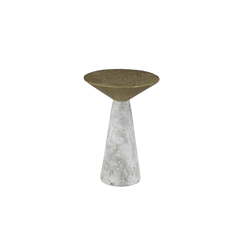 Manhattan Side Table - Gold