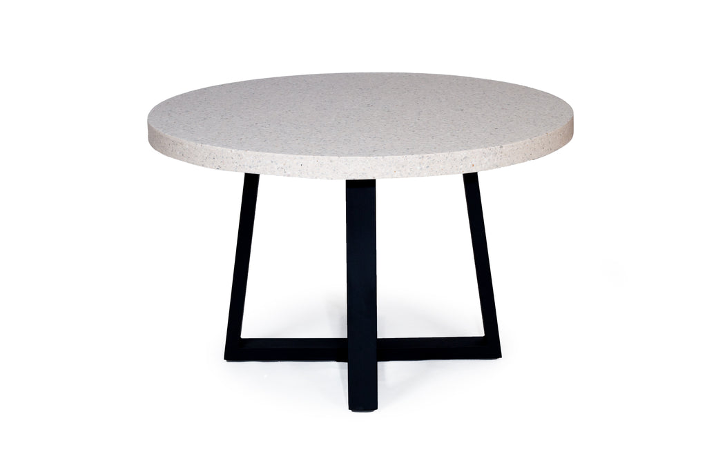 Fiona Round Dining Table  120cm - Black