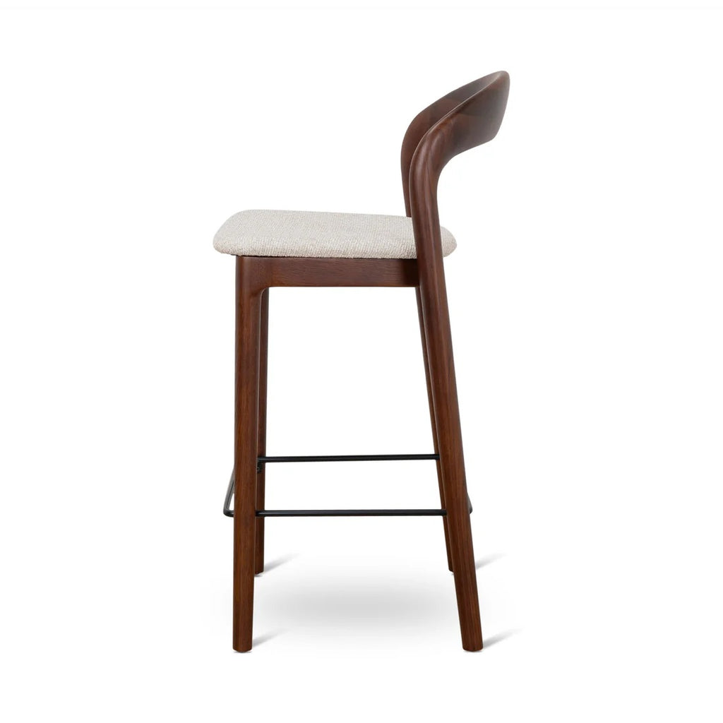 Gaga Bar Stool - Walnut (Set of 2)