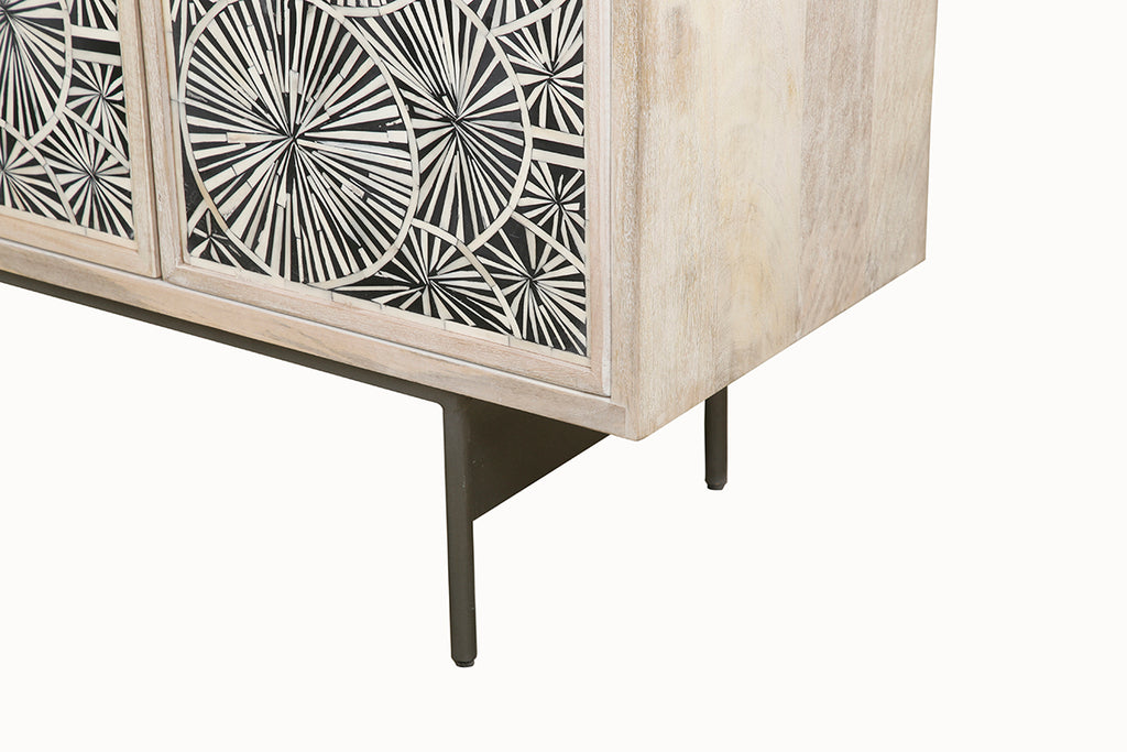 Hepburn Buffet Cabinet - Bone Inlay