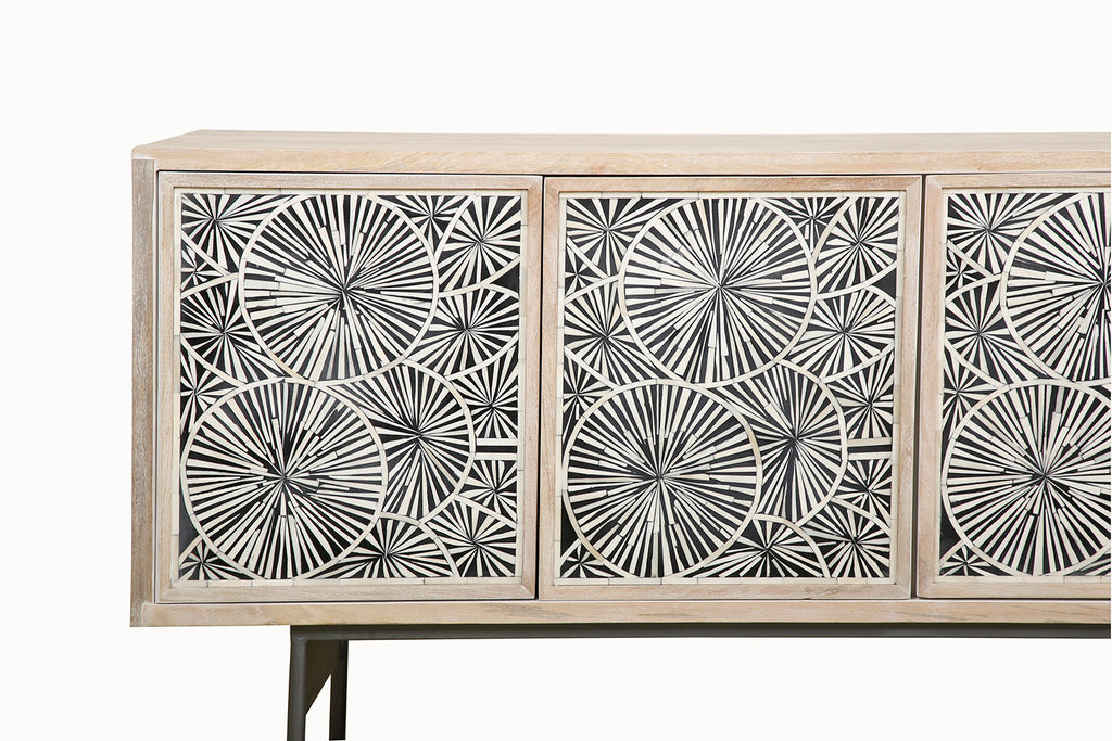 Hepburn Buffet Cabinet - Bone Inlay