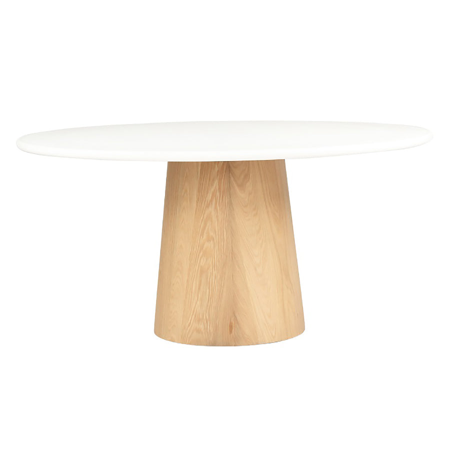 Jonah White Top Dining Table