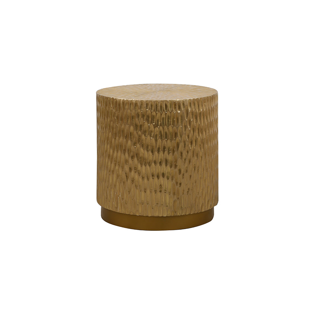 Fuji Side Table - Brass