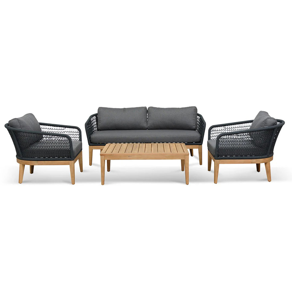 Kate 4 pieces Outdoor Lounge Set - Anthracite