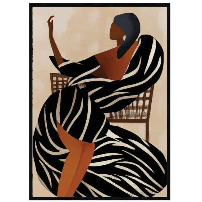 La da Diva Attire Fashion Wall Art