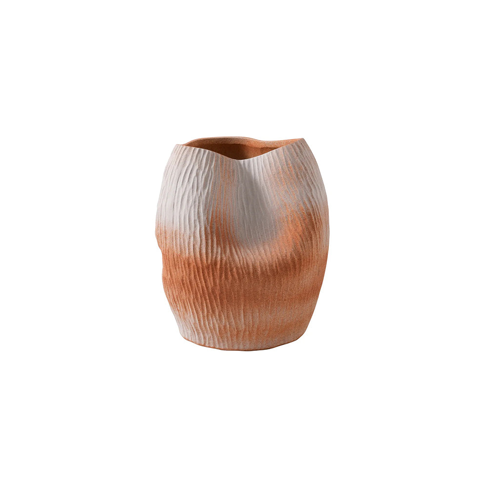 Maeve Porcelain Vase -Medium Terracotta