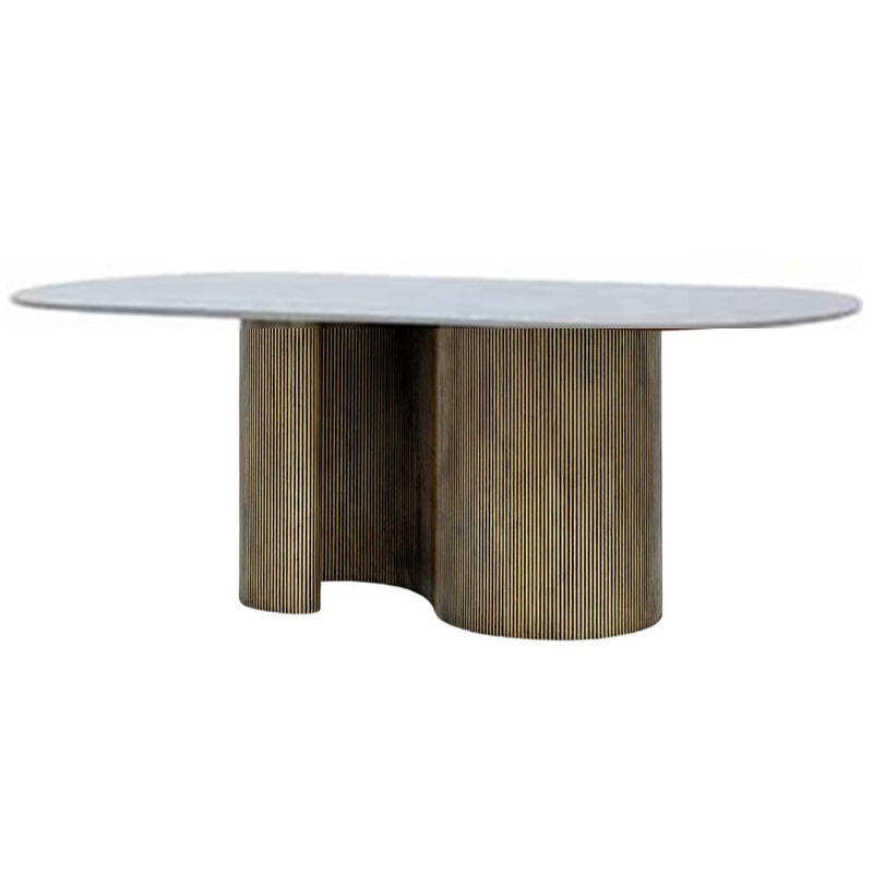 Milano Wave Marble Dining Table