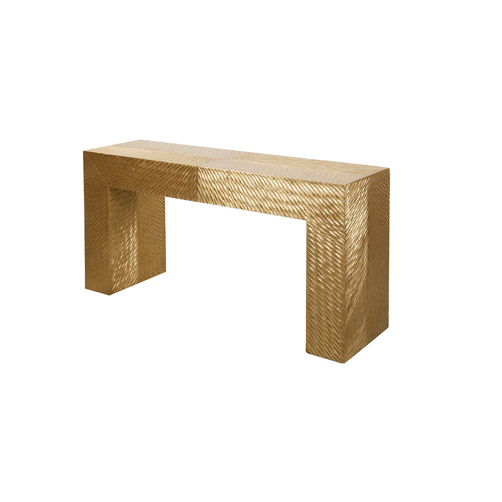 Monroe Gold Console Table