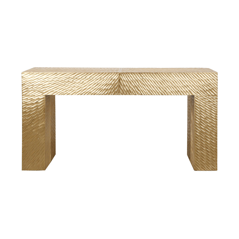 Monroe Gold Console Table