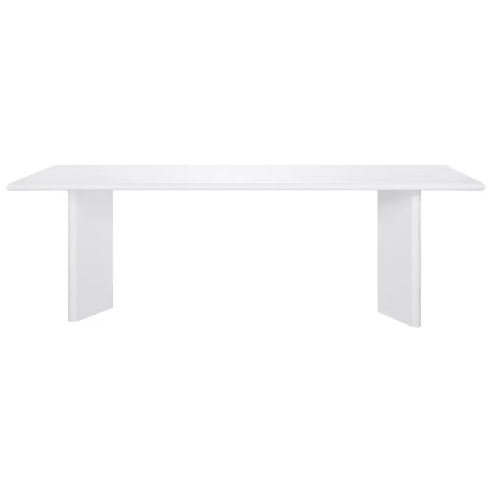 Montauk Rectangular Dining Table - 2.4m White