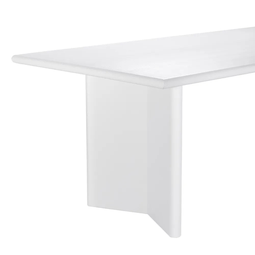 Montauk Rectangular Dining Table - 2.4m White