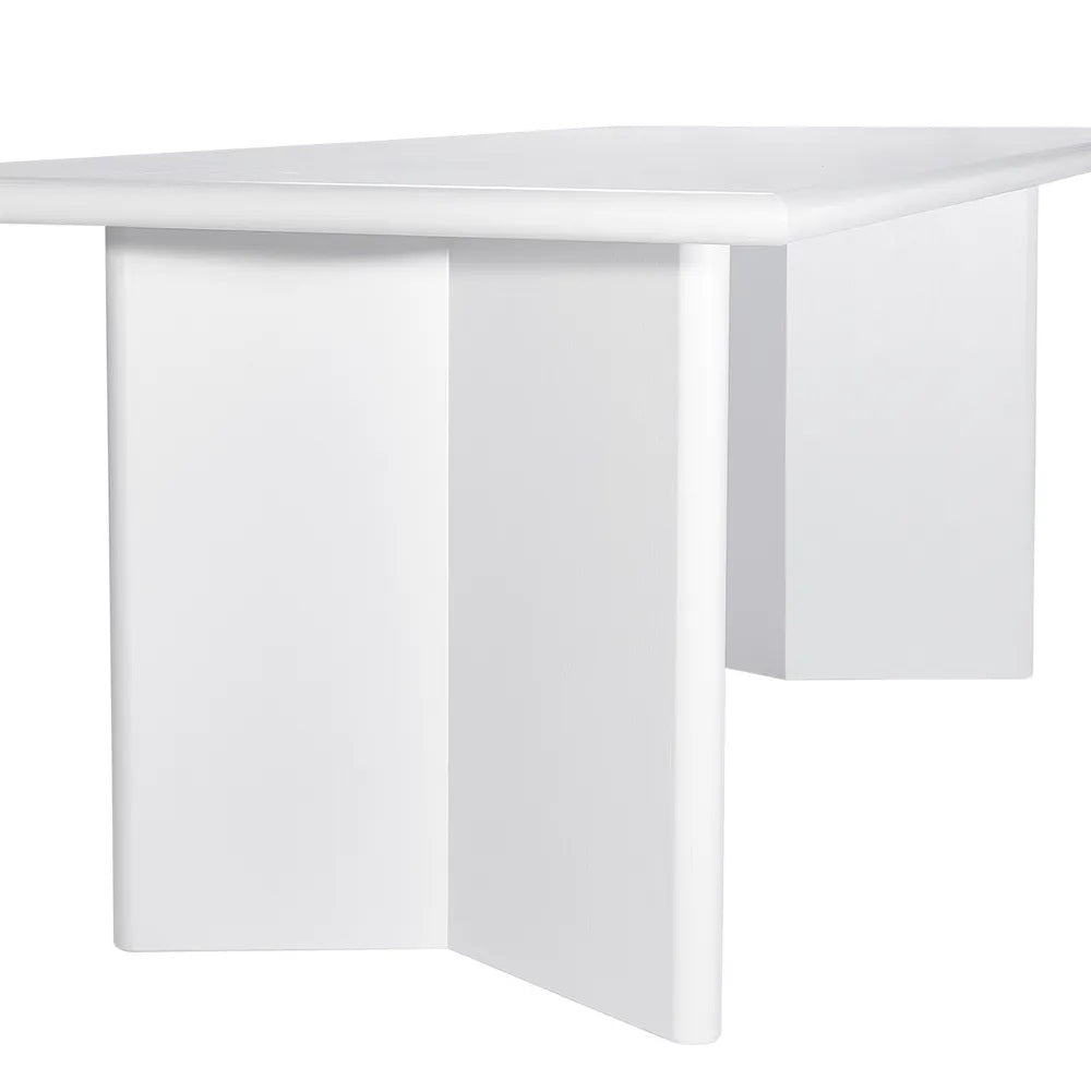 Montauk Rectangle Dining Table - 2m White