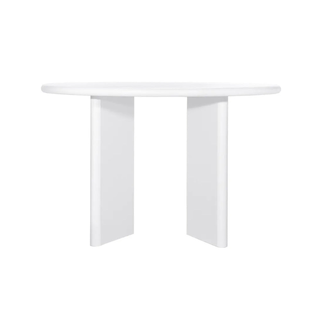 Montauk Round Dining Table - 1.2m White