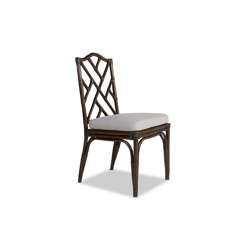 Dynasty Rattan Dining Chair - Coffee Bean