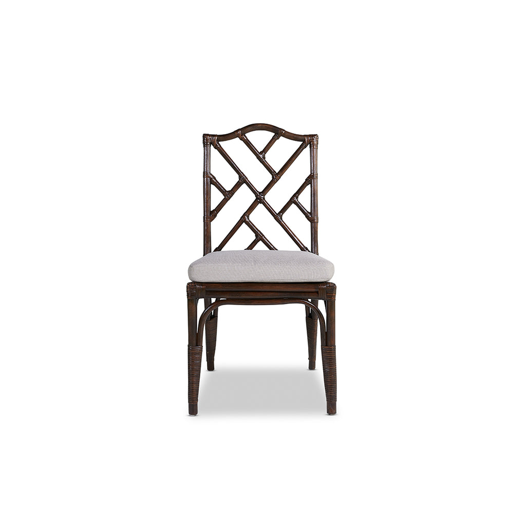 Dynasty Rattan Dining Chair - Coffee Bean