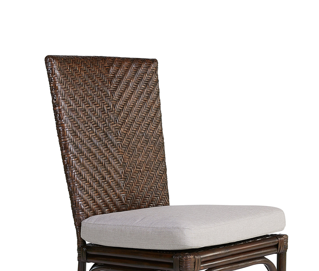 Adeline Rattan Dining Chair - Coffee Bean