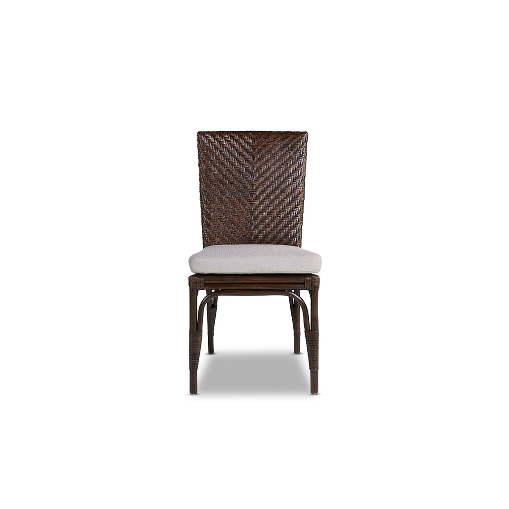 Adeline Rattan Dining Chair - Coffee Bean