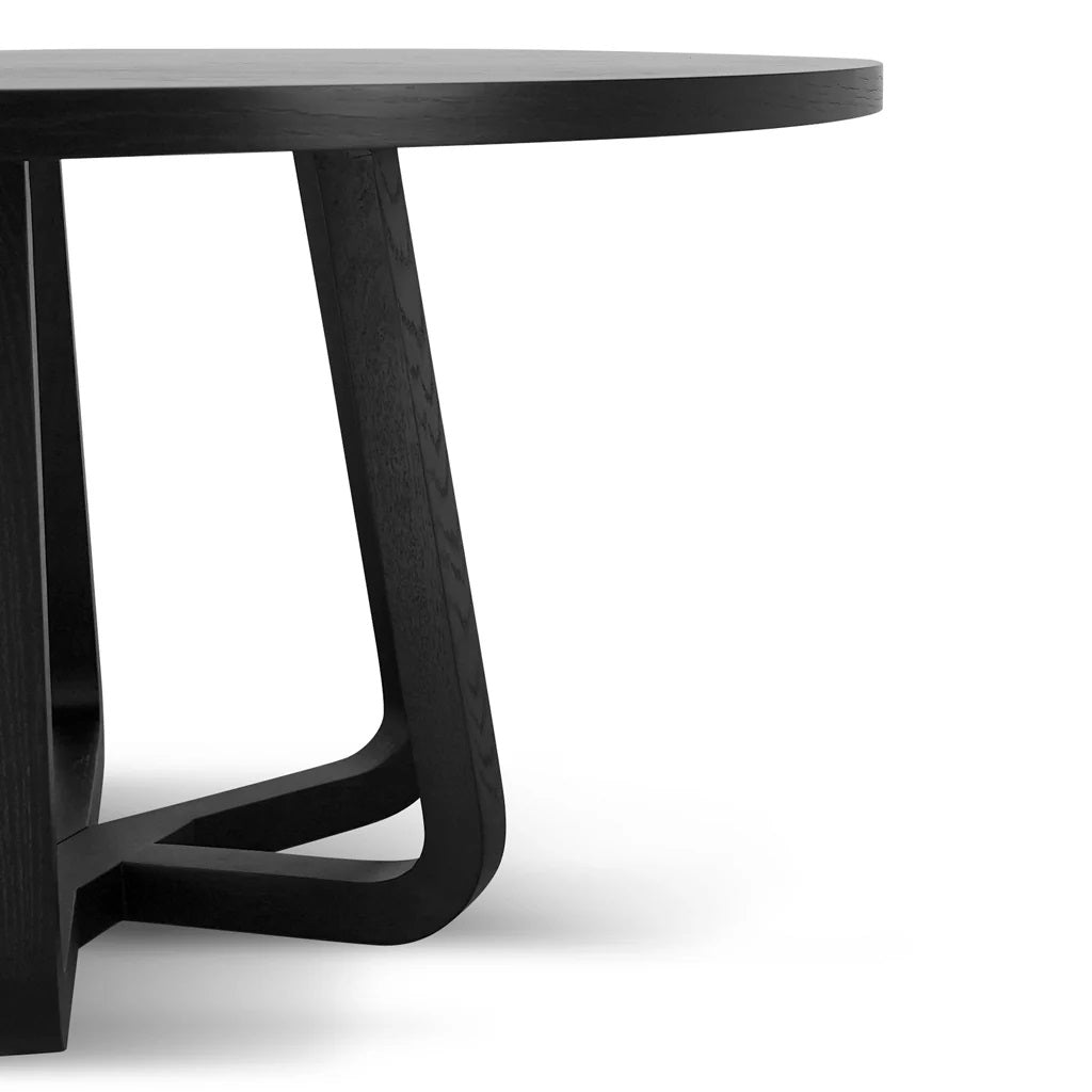 Naples Round Dining Table 150cm - Black