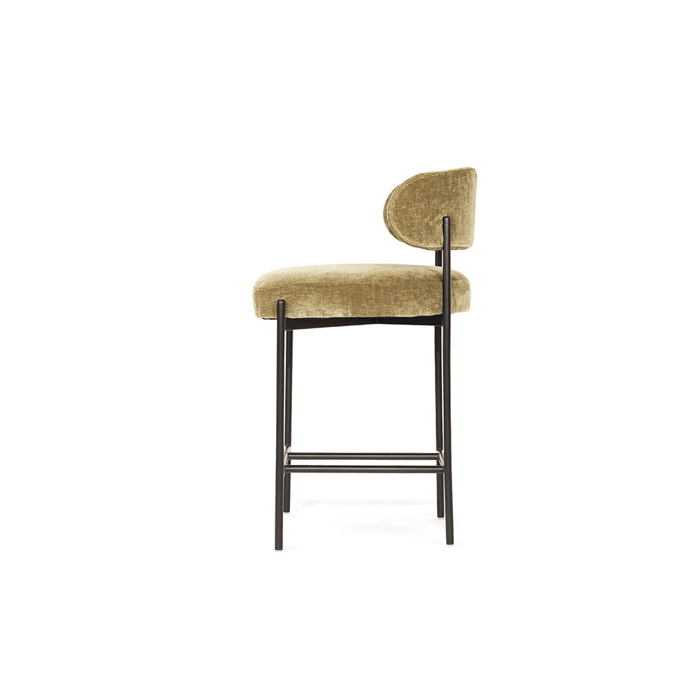 Paris Kitchen Stool - Ivy Velvet