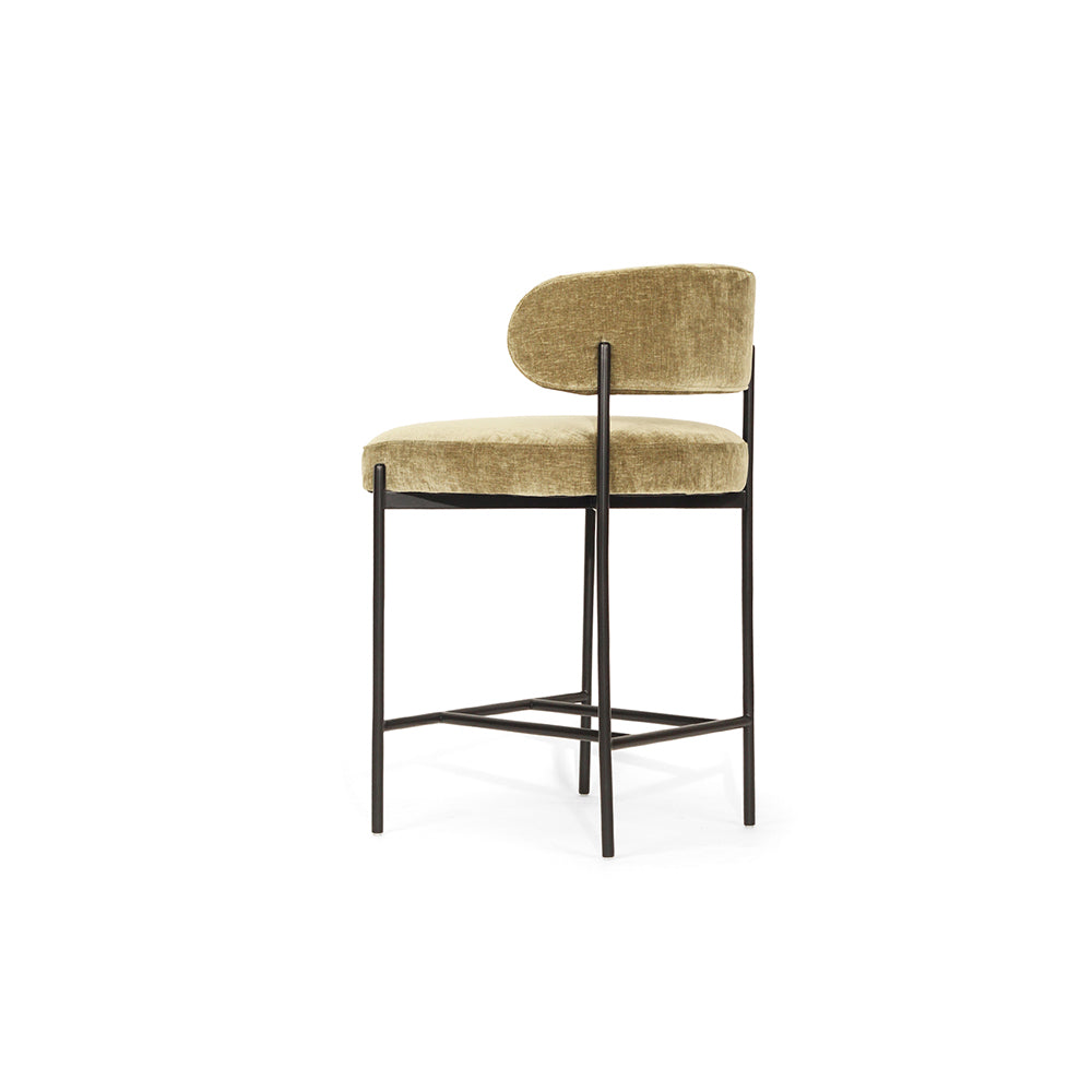 Paris Kitchen Stool - Ivy Velvet