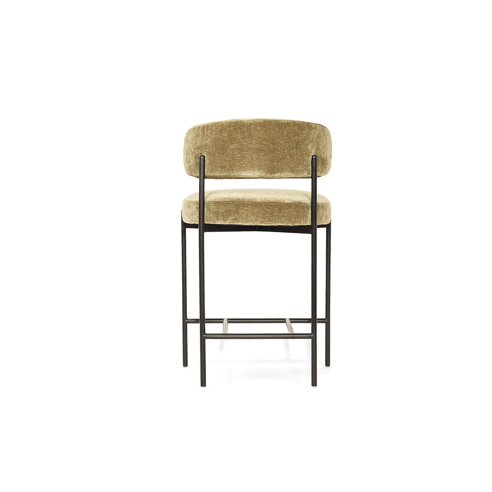 Paris Kitchen Stool - Ivy Velvet