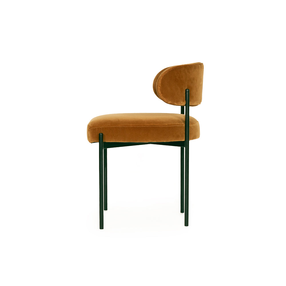 Paris Dining Chair - Rust Velvet