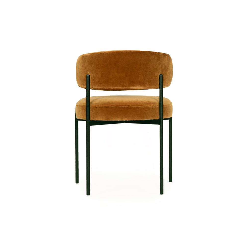 Paris Dining Chair - Rust Velvet