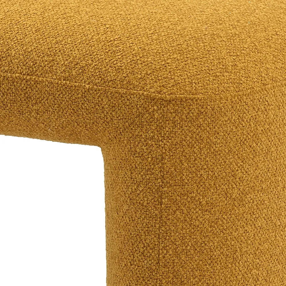 Piper Bench Ottoman - Mustard