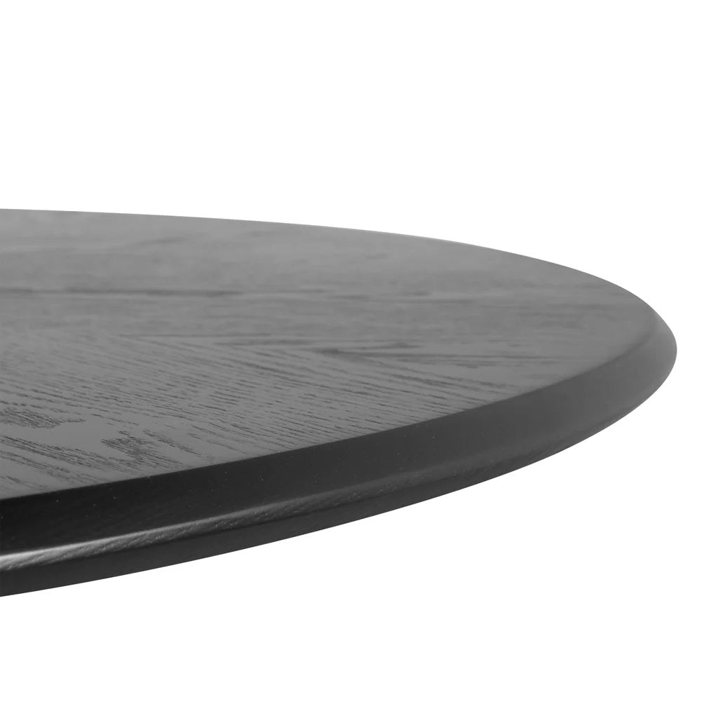 Portofino Round Dining Table 120cm - Black