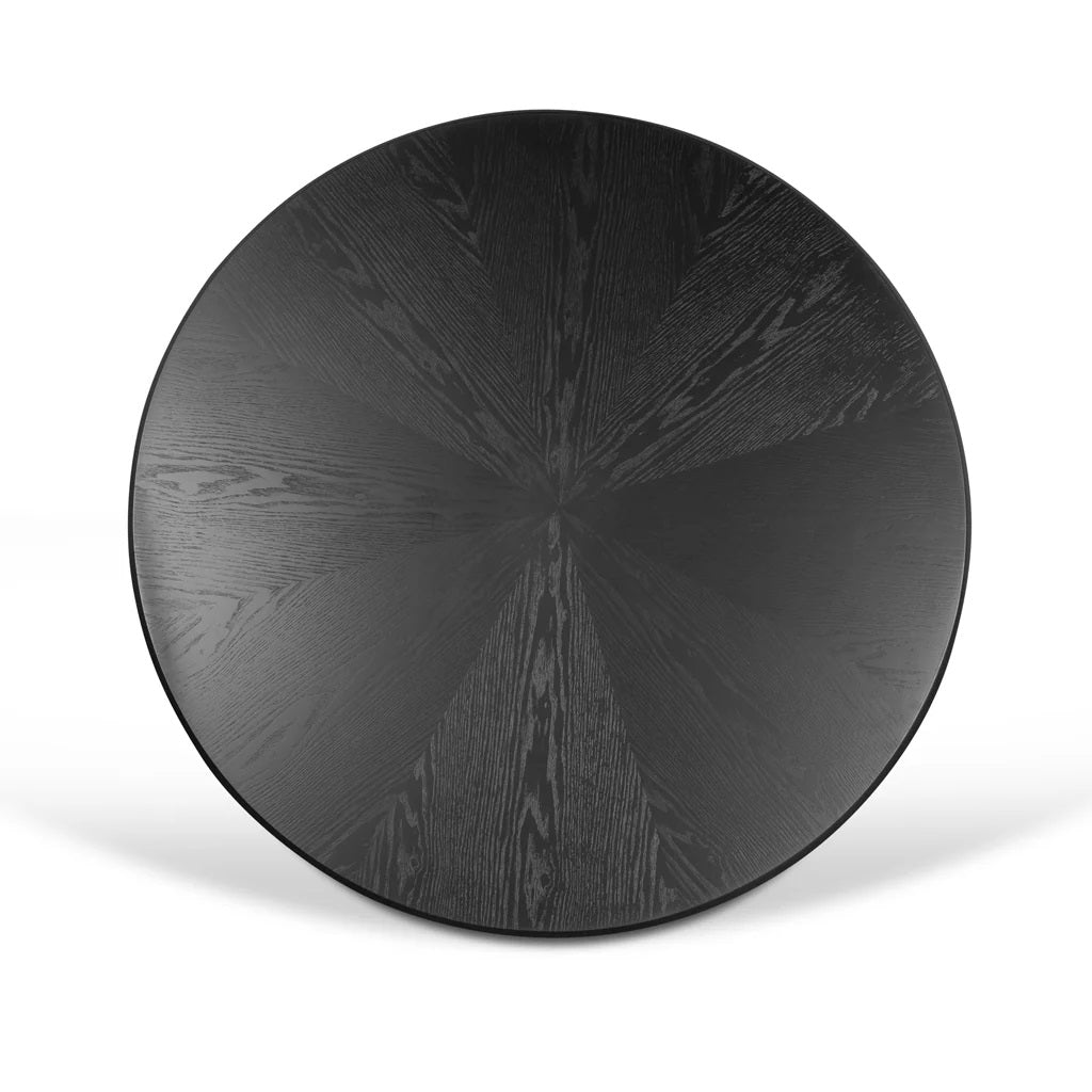 Portofino Round Dining Table 120cm - Black