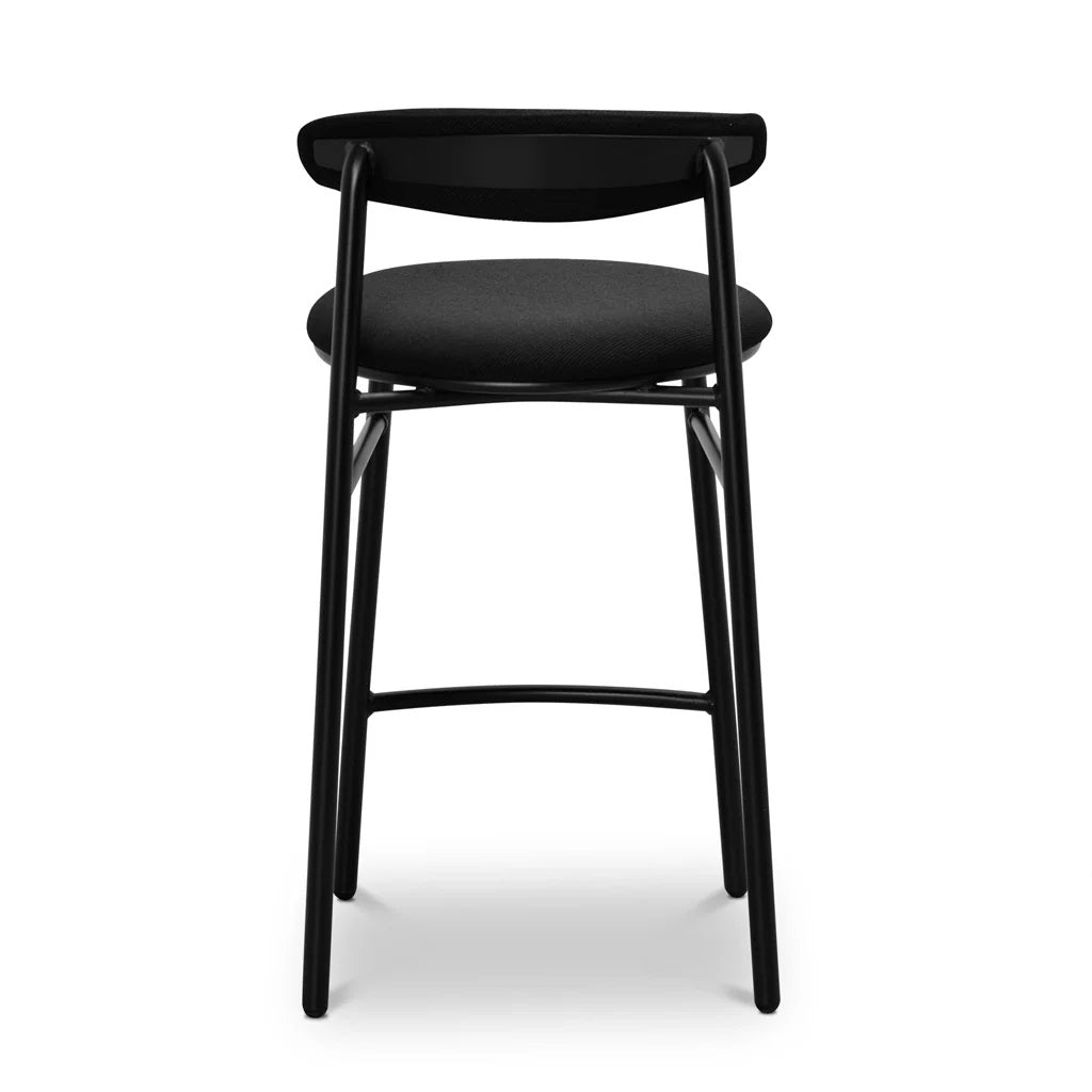 Rita Black Bar Stool (Set of 2)