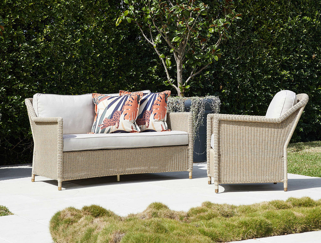 Marina 2-Seater Outdoor Sofa - Natural