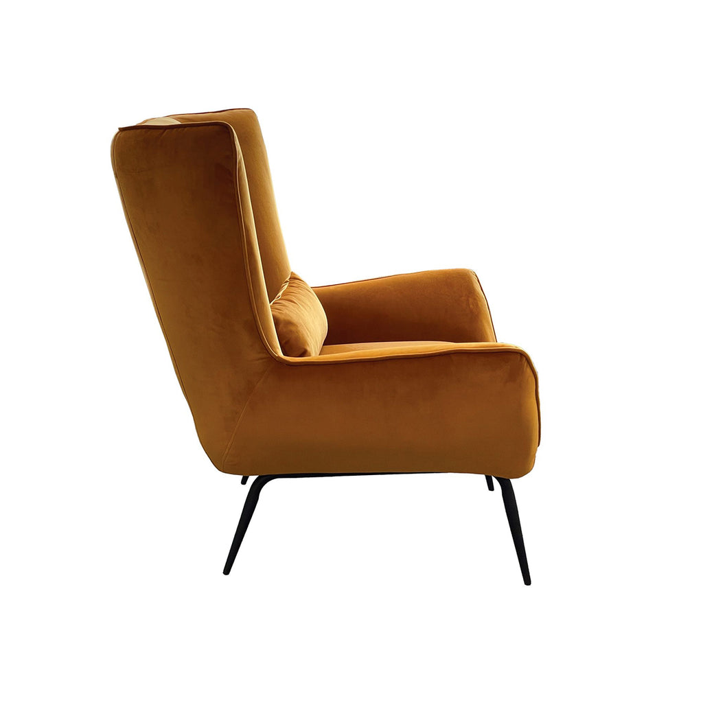 Virgo Armchair - Dark Amber