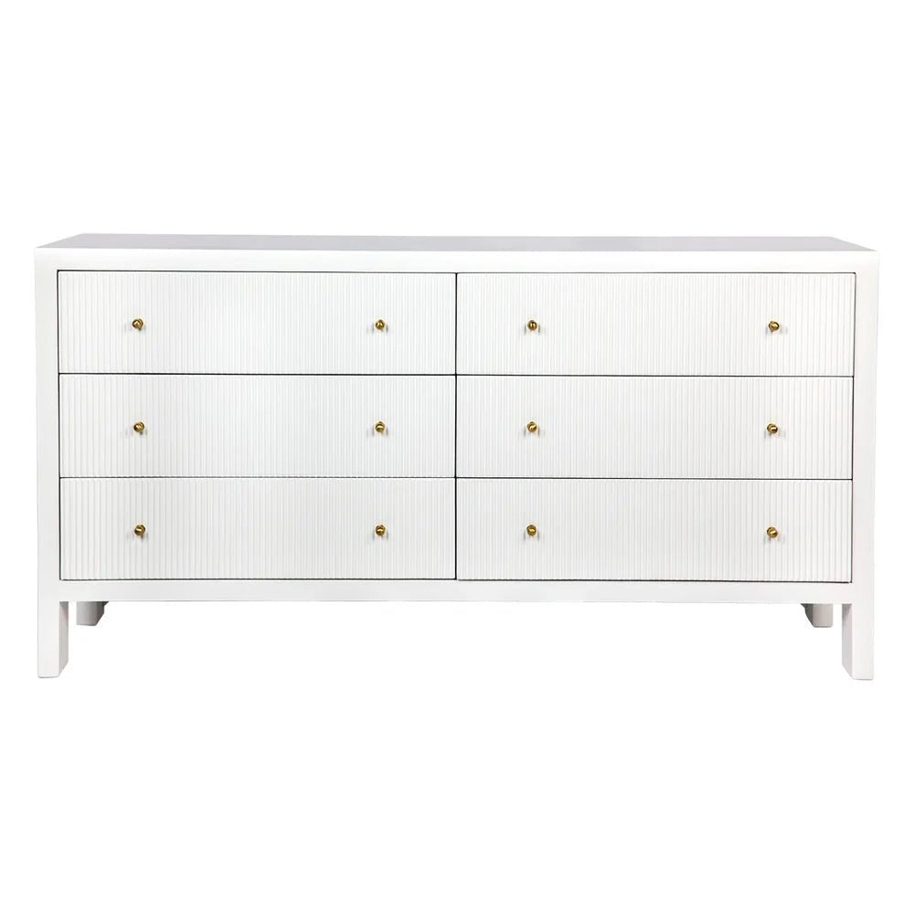 Ariana White Chest of Drawers | Ariana White Dresser